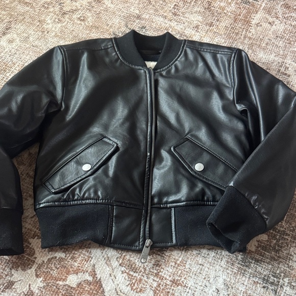 Abercrombie & Fitch Other - Abercrombie & Fitch Black Quilted Leather Jacket